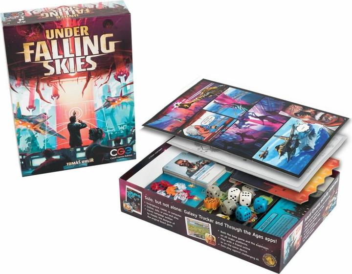 Image du produit Czech games edition CZ114 - Under Falling Skies, Jeu de société, 1+ joueurs, ages 10+ (DE edition) (Allemand)