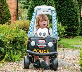 Immagine prodotto Little Tikes Tikes Patrol Police Car rinfresca l'auto da cavalcare