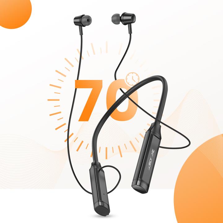Produktbild Borofone Bluetooth Sportkopfhörer mit Halsband (70 h, Kabellos)