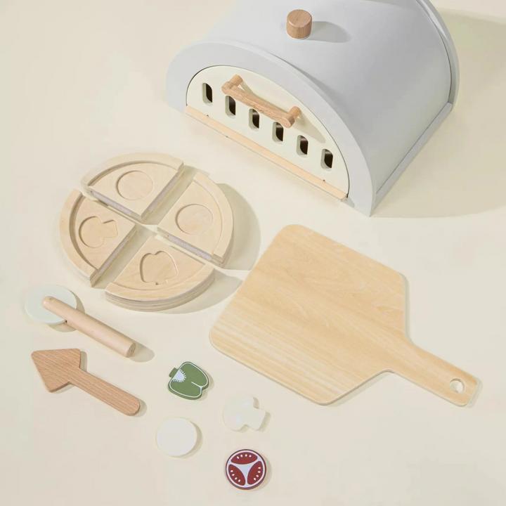 Produktbild Coco Village Pizzaofen-Set aus Holz – Entwicklung der Feinmotorik