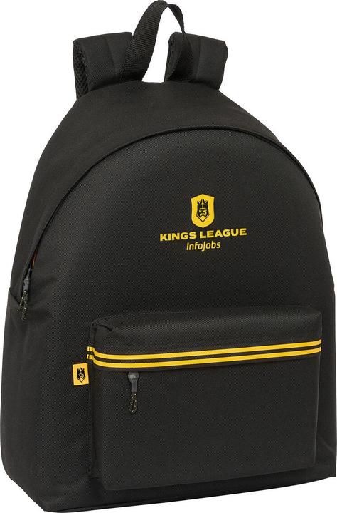 Actual product image Kings League school rucksack black 33 x 42 x 15 cm