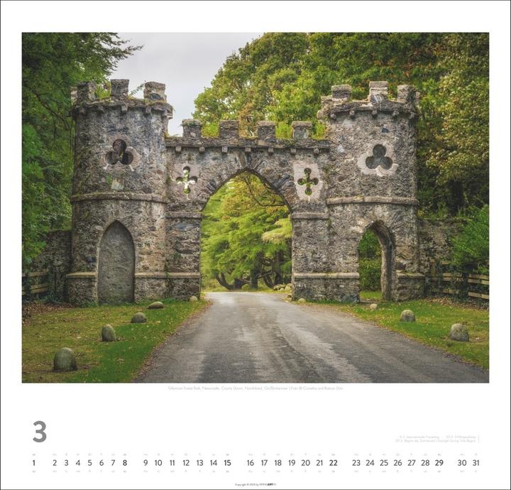 Produktbild Irland Kalender 2026 - Die grüne Insel (48 x 46 cm, Deutsch, Englisch)