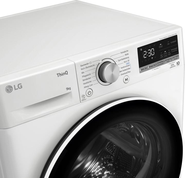 Produktbild LG V9R09TC (9 kg, Wechselbar, Rechts, EU-Stecker)
