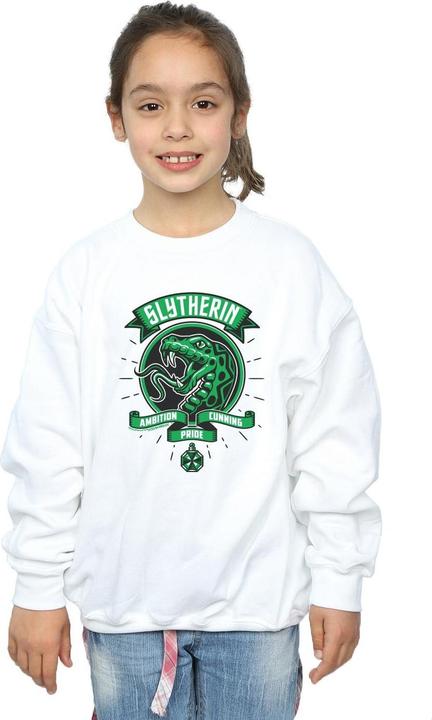 Image du produit - Sweat SLYTHERIN TOON CREST - Fille (140, 146)
