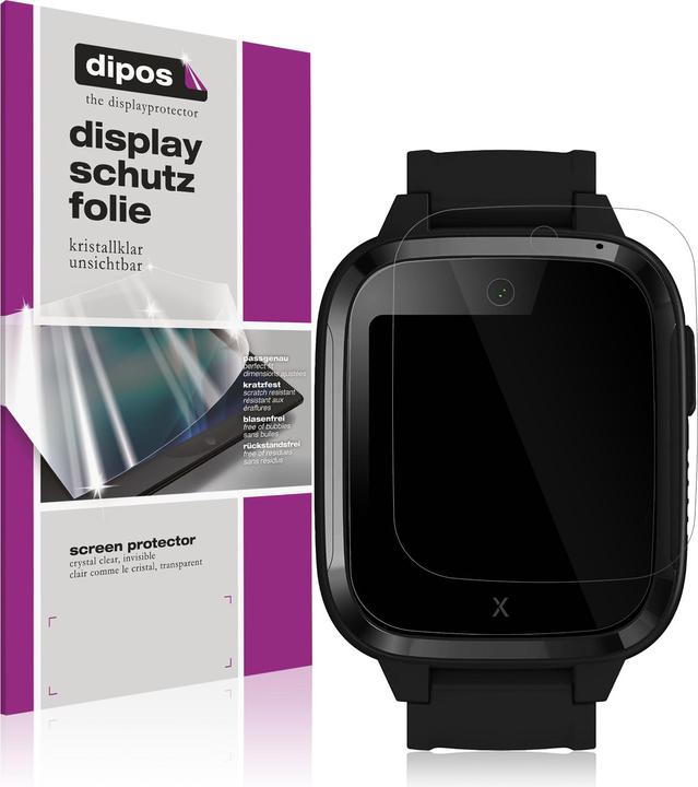 Produktbild Dipos Schutzfolie Klar für XPLORA Kidzi Smartwatch