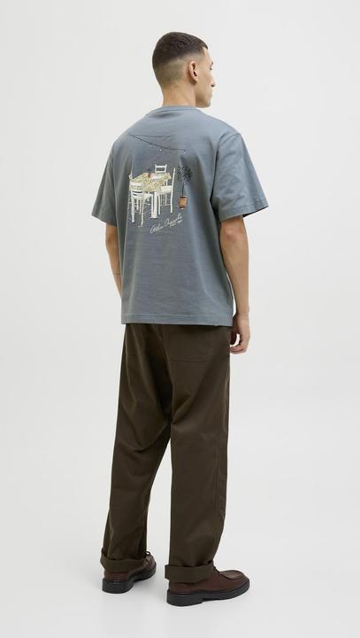 Actual product image Jack & Jones Jorislington Back Tee Ss Crew Neck Sn (L)