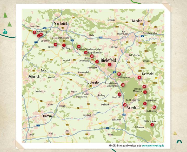 Immagine prodotto Teutoburger Wald. Wanderungen für die Seele (Tedesco, Ingmar Bojes, 2021)