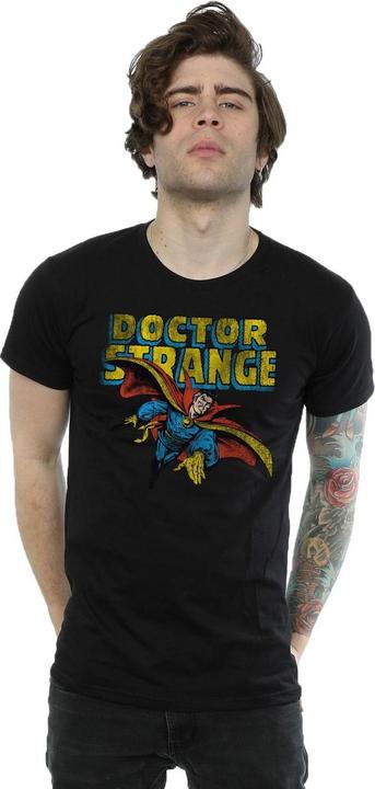 Actual product image Marvel Mens Flying Cotton T-Shirt (L)