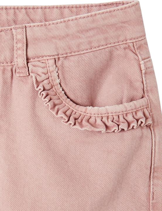 Actual product image Vertbaudet Straight girls' trousers, SLIM waist size (140)