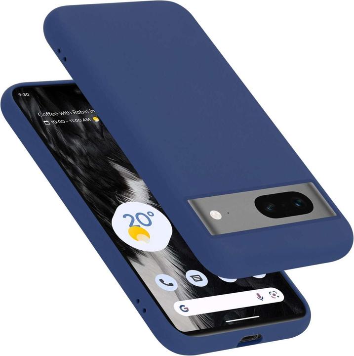 Actual product image Cadorabo Bumper Case for Google PIXEL 7 TPU Liquid Silicone Cover for Google PIXEL 7 (Google Pixel 7)