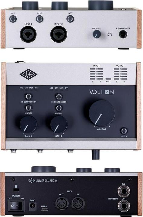 Image du produit Universal Audio Volt 276 (USB)