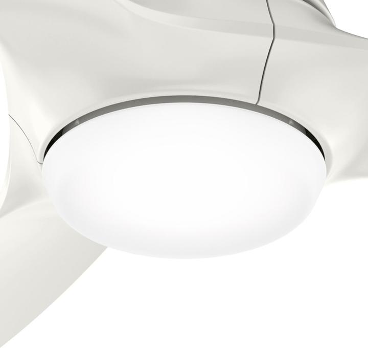 Actual product image Hunter Fans DC Deckenventilator Calabasas LP Weiss mit LED (41 dB)
