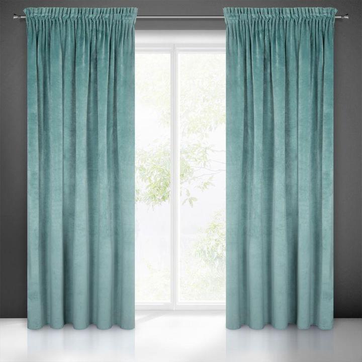 Image du produit Eurofirany Rideau de nuit en velours doux DIVA LINE RIA 140X270 cm, bande / tunnel / crochets, 300 g (140 x 270 cm)