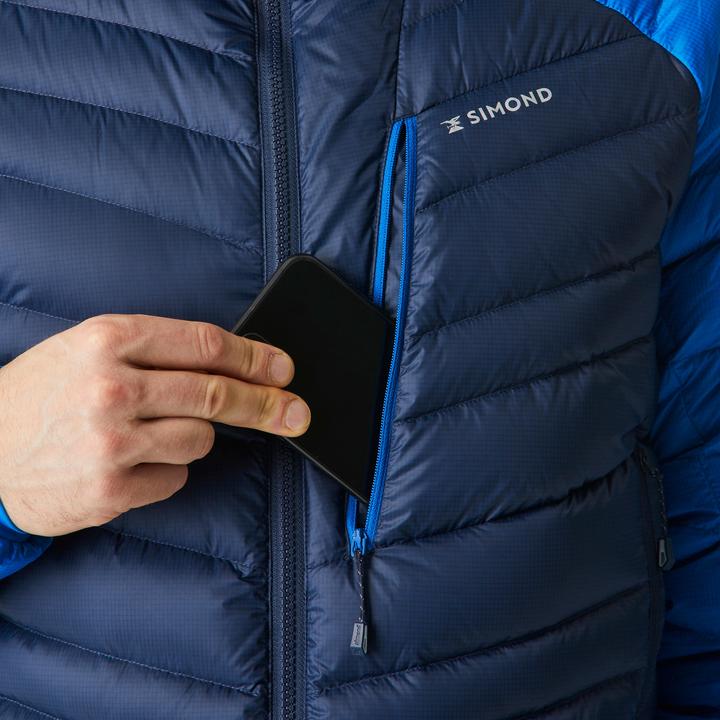 Produktbild Simond Daunenjacke Herren Bergsteigen - Alpinism marineblau/blau (XXL)