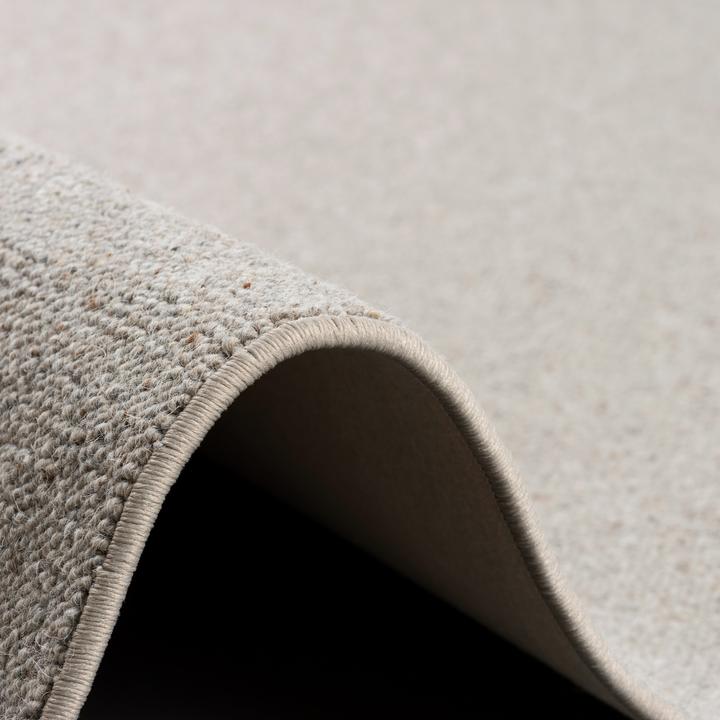 Produktbild Berber Natur Teppich Wolle Rund (160 x 160 cm)