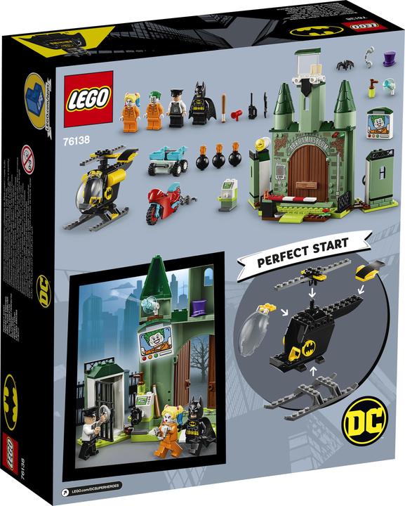 Image du produit LEGO Joker en fuite et Batman (76138, LEGO DC)