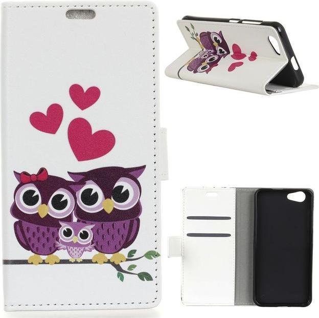 Produktbild MU Style Leder Bookcover Image II Series (HTC Desire 12)