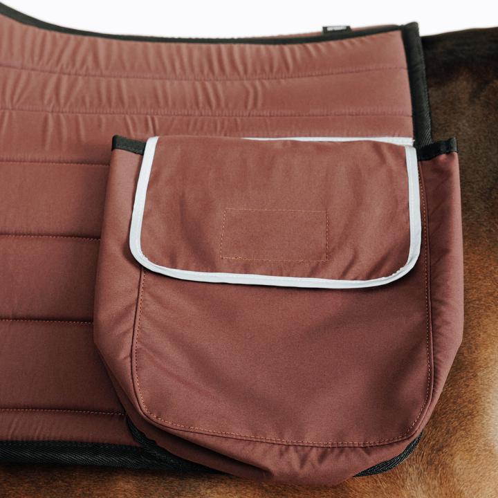 Produktbild Fouganza Schabracke Wanderreiten mit Tasche braun