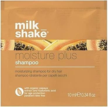 Produktbild Milk_Shake Moisture Plus Shampoo 10ml (10 ml, Flüssiges Shampoo)