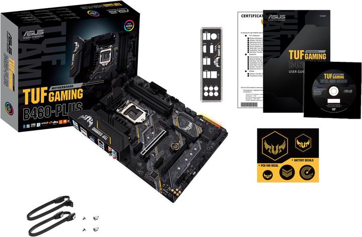 Produktbild ASUS TUF GAMING B460-PLUS (LGA 1200, Intel B460, ATX)