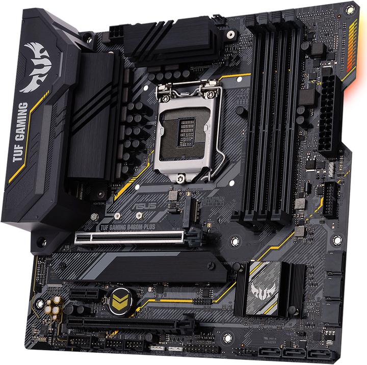 Immagine prodotto ASUS TUF GAMING B460M-PLUS (LGA 1200, Intel B460, mATX)