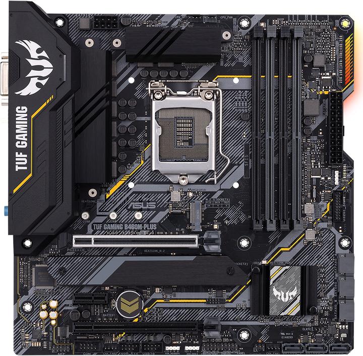Immagine prodotto ASUS TUF GAMING B460M-PLUS (LGA 1200, Intel B460, mATX)