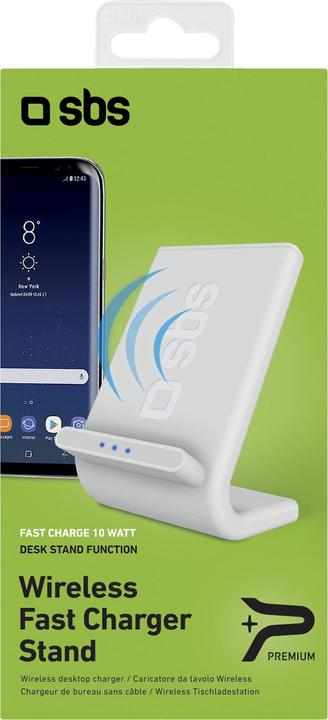 Actual product image SBS Desktop Wireless Charger with stand function (10 W)