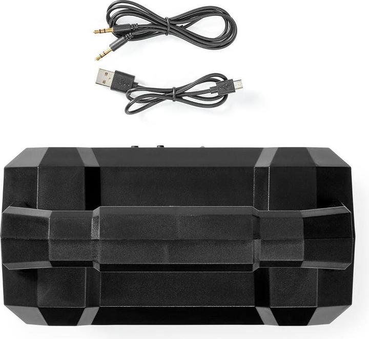 Actual product image Nedis SPBT1003BK Bluetooth Speaker (13 h, USB power delivery)