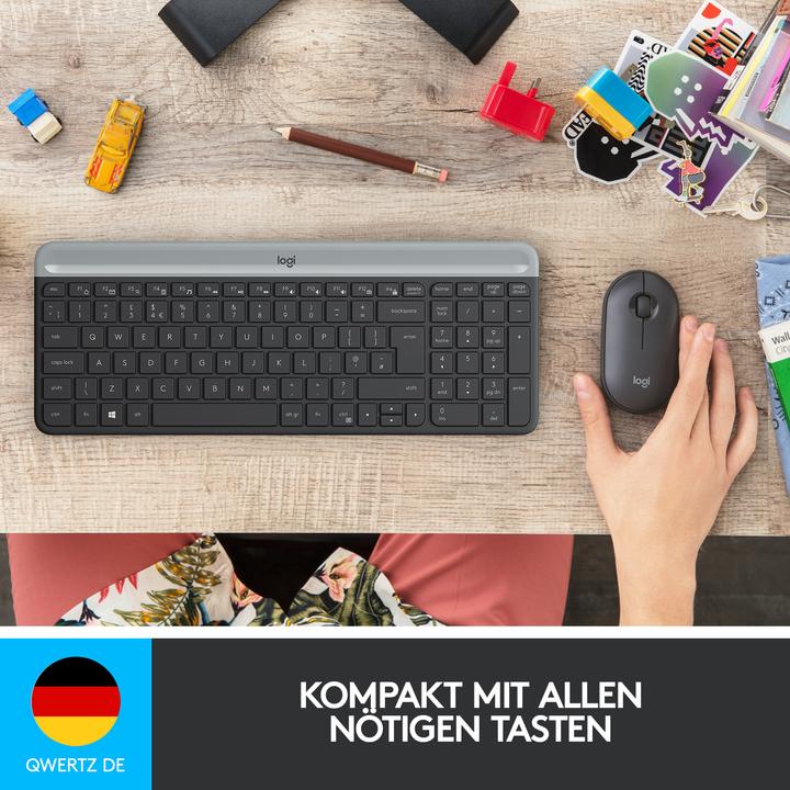 Immagine prodotto Logitech MK470 (DE, Senza fili)