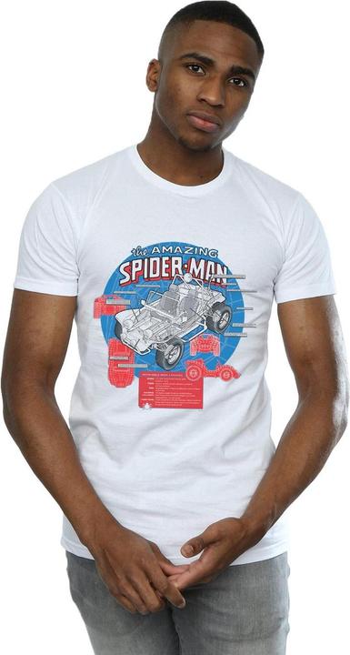 Immagine prodotto Spider-Man Spider-Buggy Breakdown Maglietta Uomo (3XL)