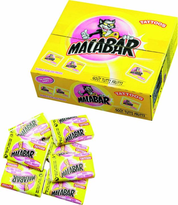 Immagine prodotto Malabar Gomma da masticare Tutti Frutti (200 pz., 1200 g)