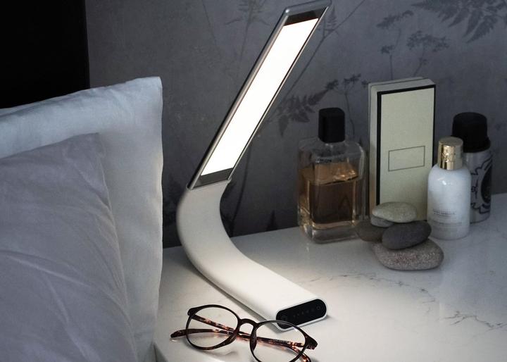Actual product image Ocushield Anti blue light lamp