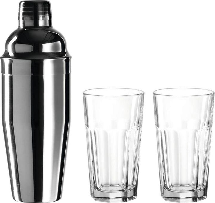 Produktbild Leonardo Trinkglas 2er Set mit Shaker Limit