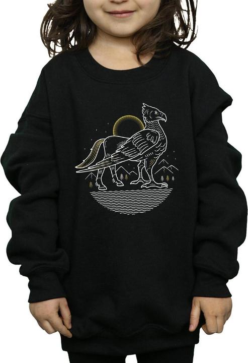 Immagine prodotto Buckbeak Line Art Felpa Ragazze (116)