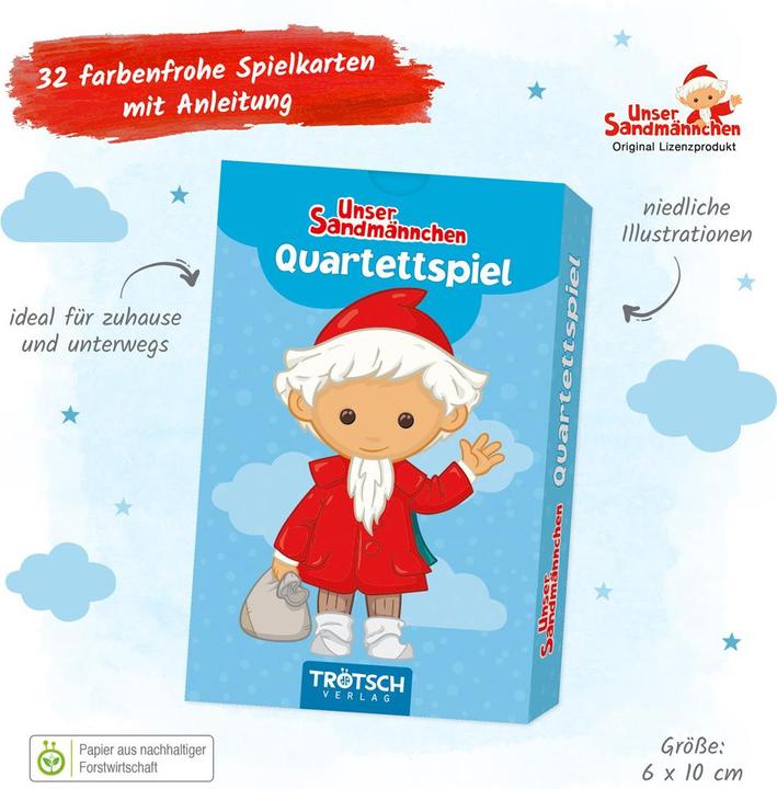 Actual product image Magni Quartet game Our Sandman