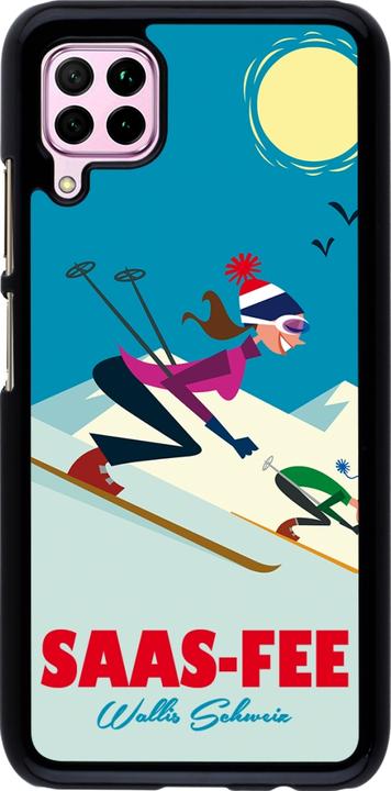 Actual product image PhoneLook Cover Saas-Fee Ski Downhill (Huawei P40 Lite)