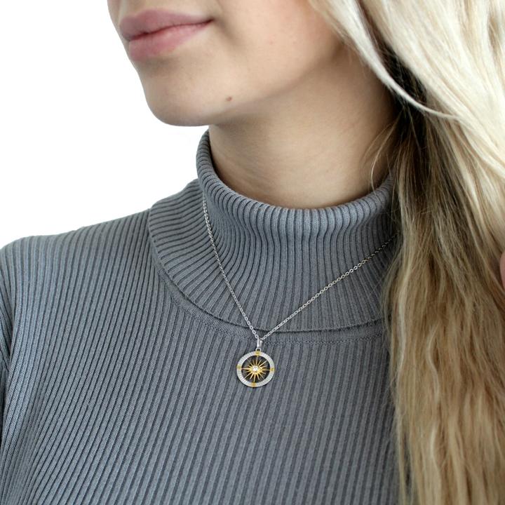 Actual product image Amor Compass (Sterling silver)