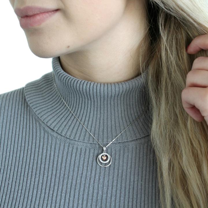 Actual product image Amor Heart (Sterling silver)