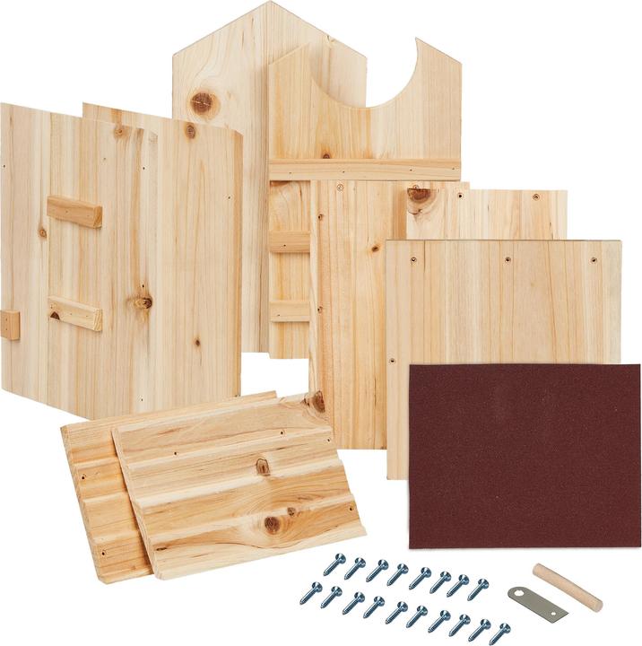 Actual product image Relaxdays Owl nesting box