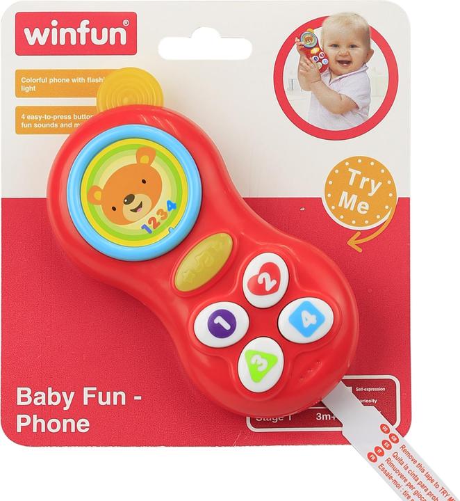 Actual product image Winfun Baby Fun Phone (000638)