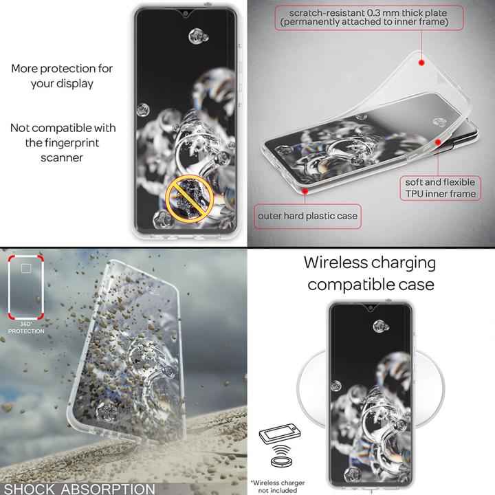 Produktbild Nalia 360 Grad Handyhülle (Samsung Galaxy S20+)