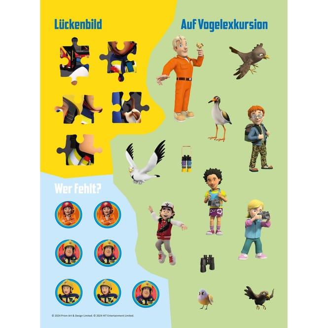 Actual product image Panini Fireman Sam: 1001 stickers: stickers - puzzles - colouring in