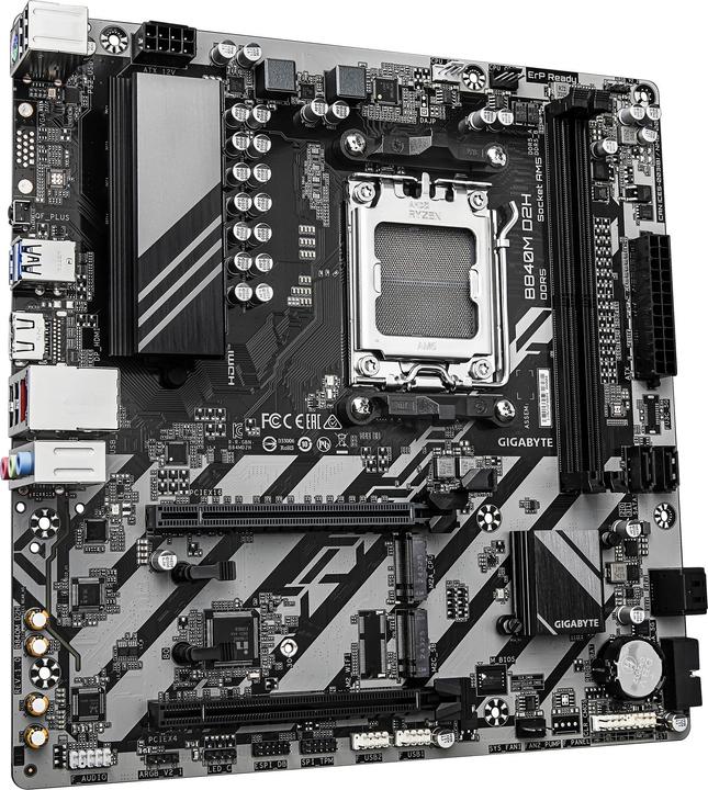 Produktbild Gigabyte B840M D2H (AM5, AMD B840, mATX)
