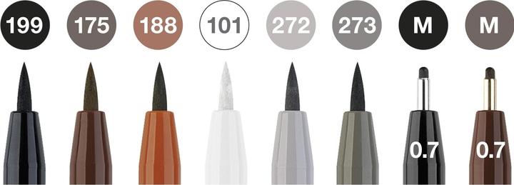 Image du produit Faber-Castell Crayon feutre Pitt Artist (Multicolore, 1 x)