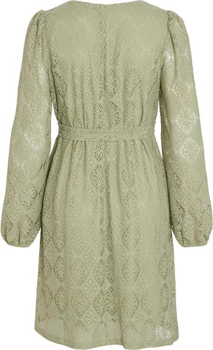 Actual product image Vila Tie waist dress with long sleeves (S)