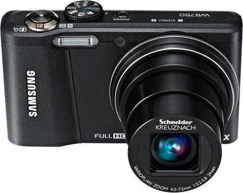 Image du produit Samsung WB750, 12.5MPixels, zoom WW 18x, 3D, Full-HD, noir