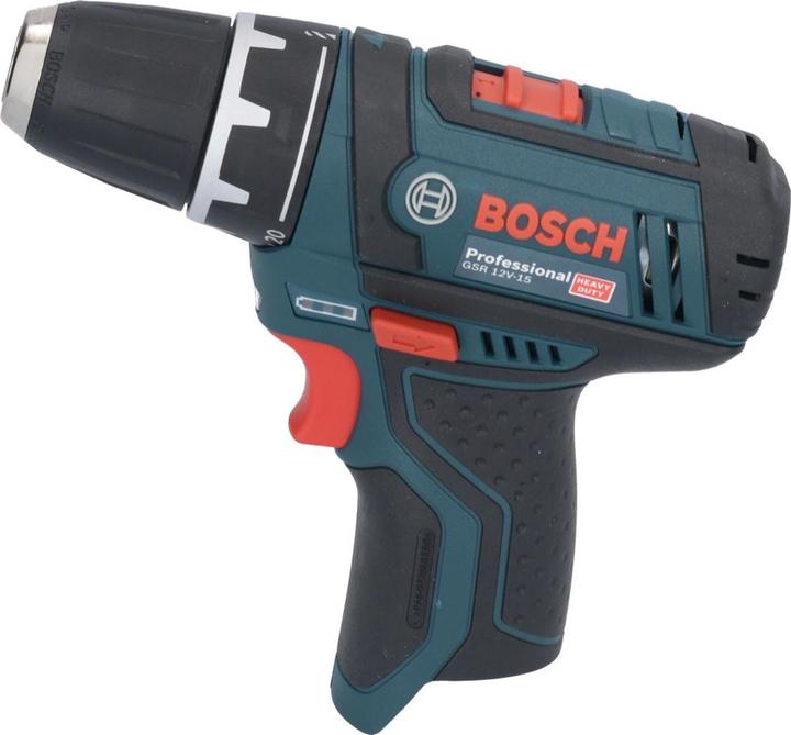 Actual product image Bosch Professional Bosch GSR 12V-15 Professional Cordless Combi Drill + 1x Battery GBA 3.0 Ah + Carry Case L-Boxx - wit (Rechargeable battery operated)