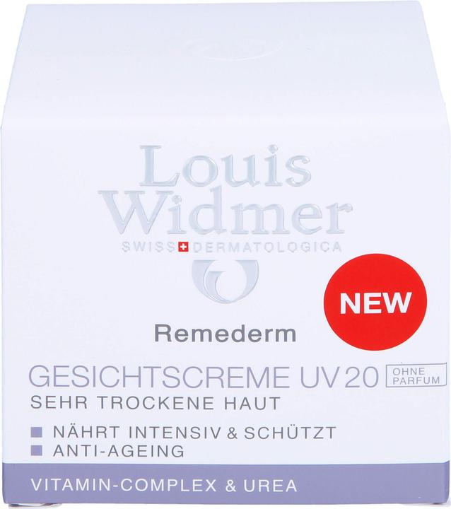 Immagine prodotto Louis Widmer Remederm Face Cream UV senza profumo (50 ml)