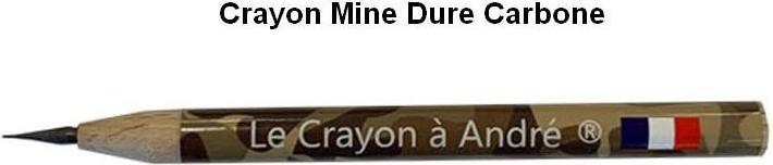 Actual product image Le Crayon à André Crayon mine Dure Carbone