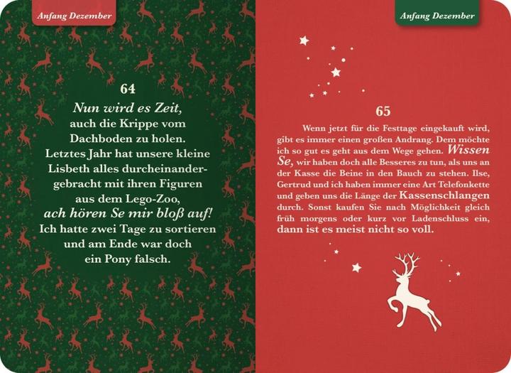 Produktbild Nach dem Fest ist vor dem Fest. 99 Tipps für ein entspanntes Weihnachten (Deutsch, Renate Bergmann, 2021)